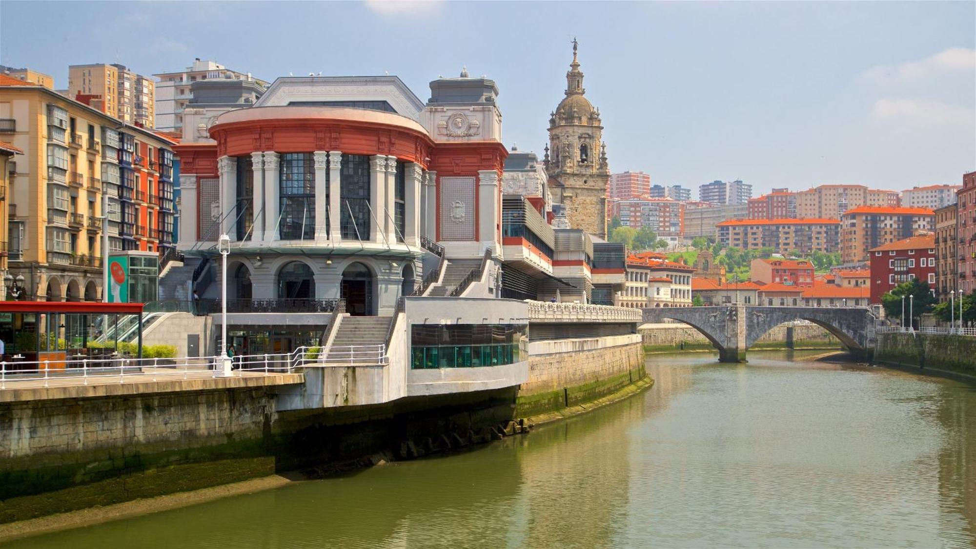Апартаменты 3 Hab Dobles, 2 Banos, Ac, Junto Al Casco Viejo Ol Бильбао Экстерьер фото